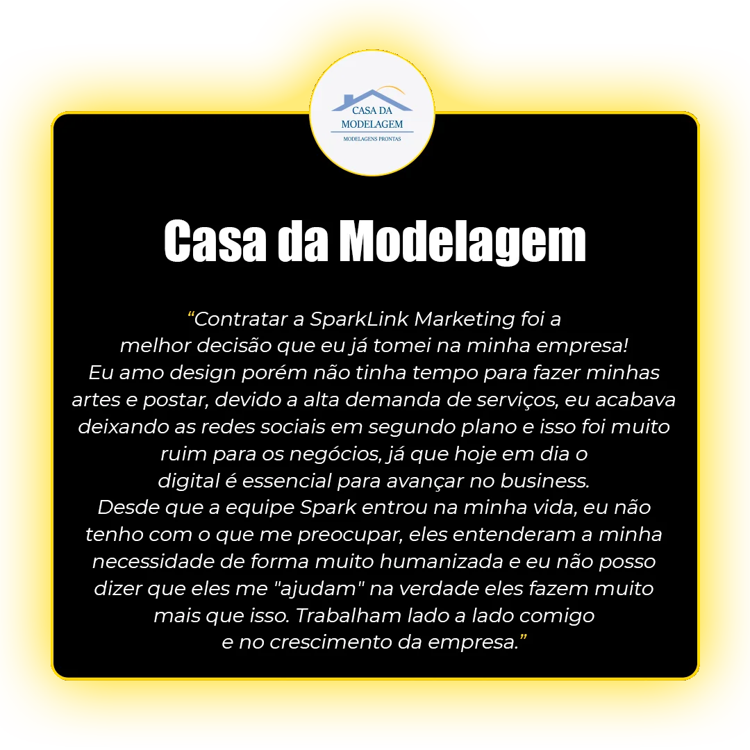 Depoimentos clientes SPL Casa Da Modelagem