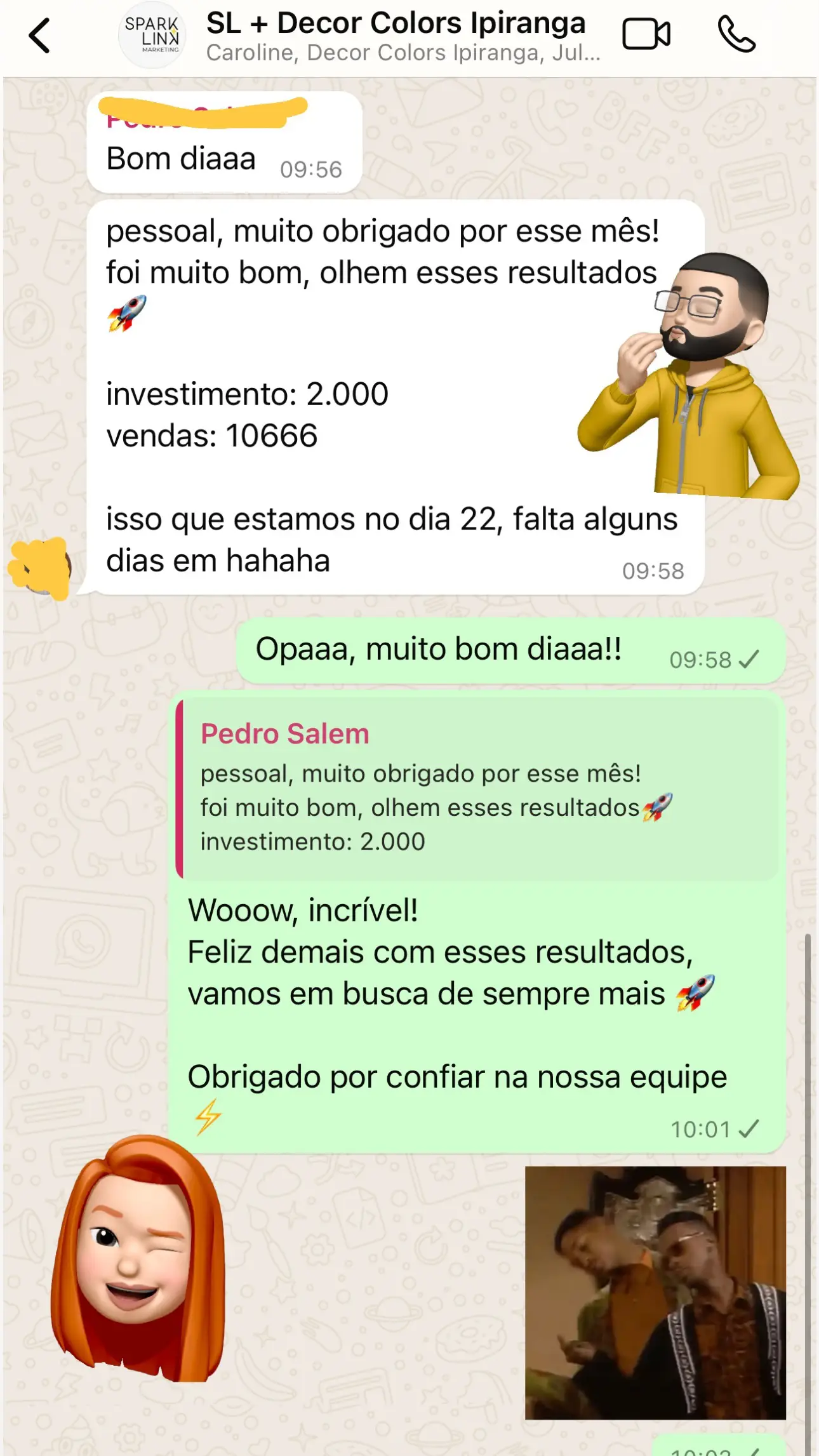 feedbacks - sparklink6