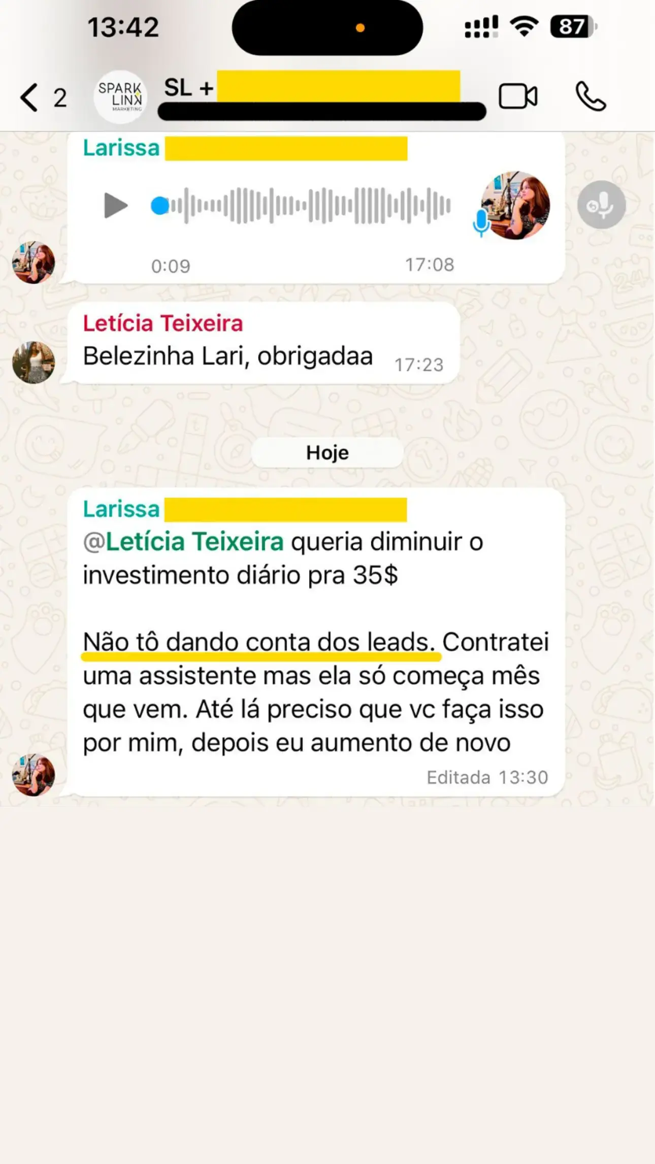 feedbacks - sparklink10.